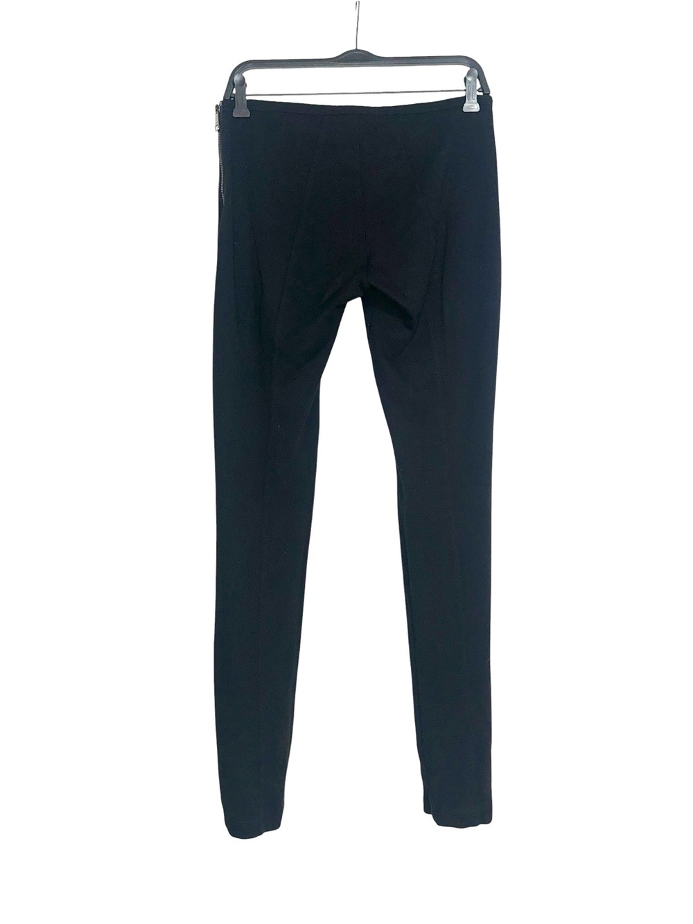 Burberry London Black Mid-Rise Side Zip Leggings Pants US 8 - Picture 2 of 8
